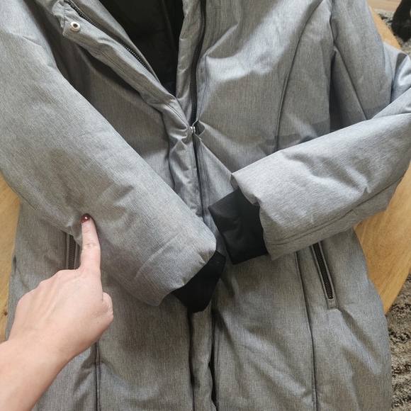Women's Gray Ski Jacket - Picture 2 of 12